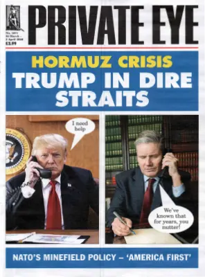 Private Eye #1671 20th March – 2nd April 2026