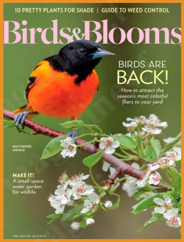 Birds & Blooms – AprilMay 2026